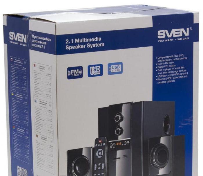 колонки sven ms 1820