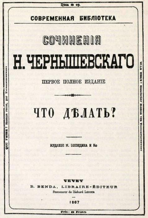 история создания романа что делать чернышевский