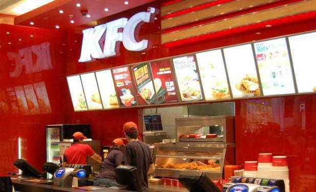 отзыв про сеть ресторанов быстрого питания kfc
