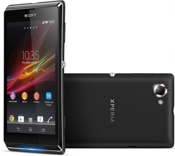 Смартфон Sony Xperia L: отзывы, характеристики, особенности