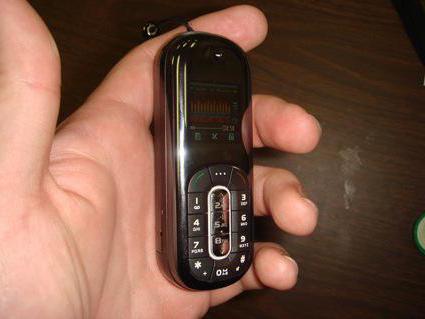 самый маленький сотовый телефон в мире 