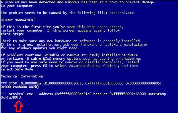 windows ntoskrnl exe