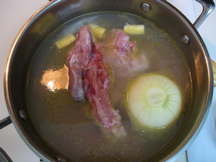 суп с кроликом рецепт с вермишелью 
