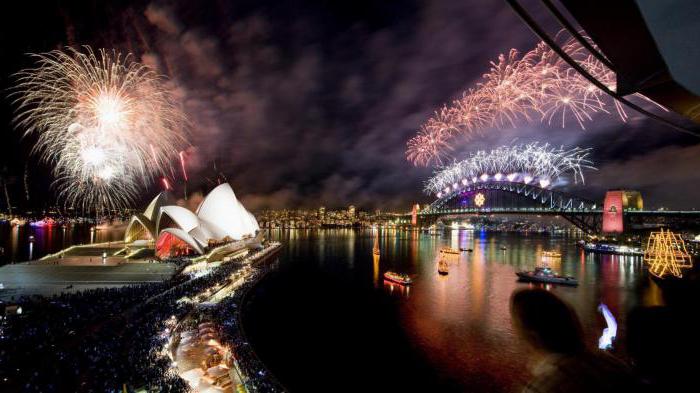 как празднуют новый год в австралии традиции