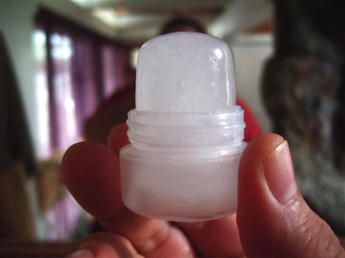 натуральный минеральный дезодорант 
