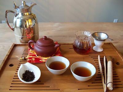 традиционная китайская чайная церемония