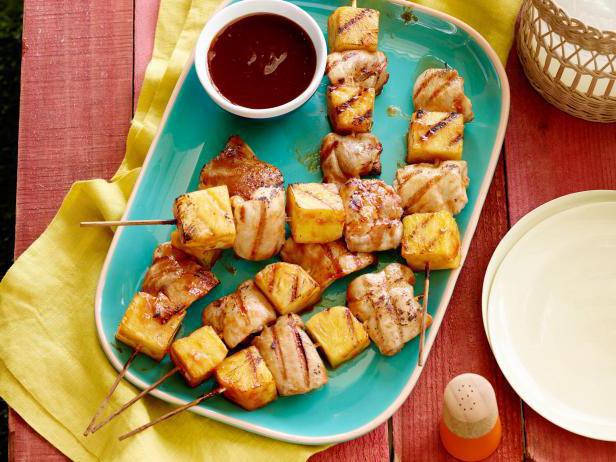 курица с ананасами и сыром в духовке