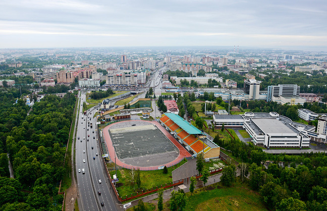 Стадион "Трудовые Резервы" в Казани