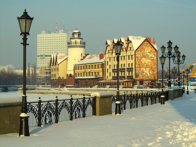 Калининград зимой