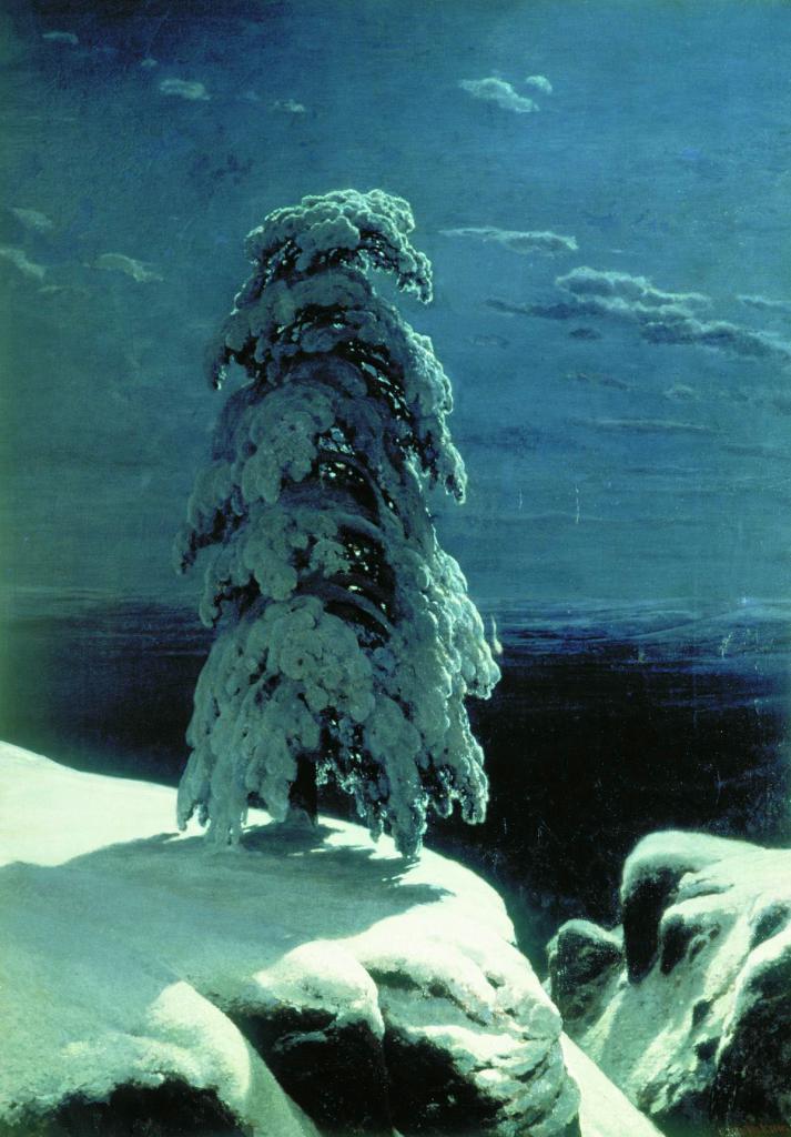 Название картины о зиме русского художника