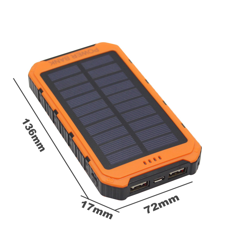 внешние аккумуляторы на солнечных батареях power bank