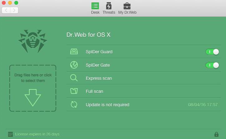 dr.web для mac os