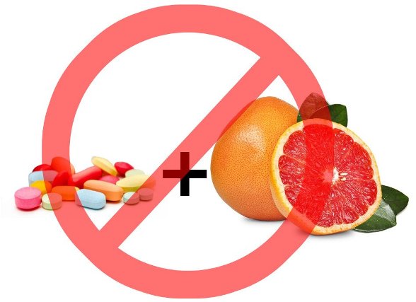грейпфрут несовместим с лекарствами