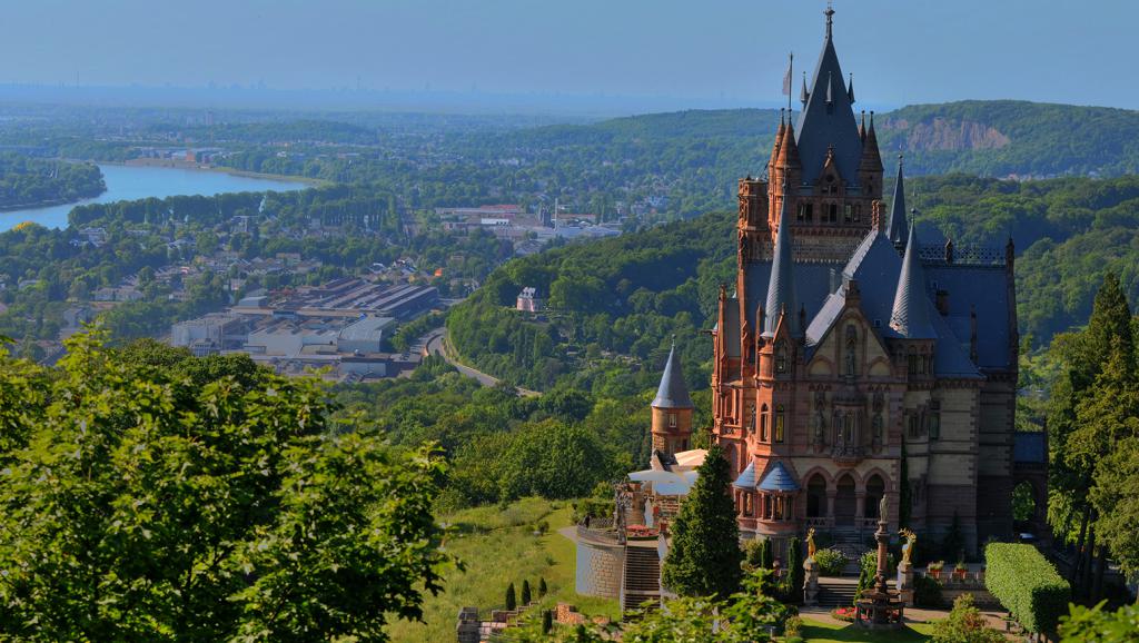 средневековый германский замок