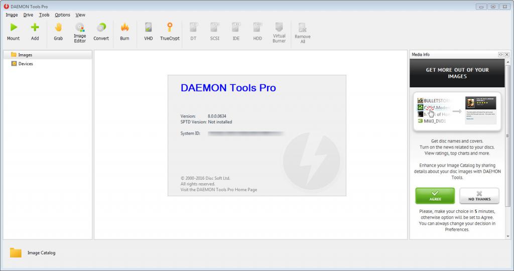 Daemon tools