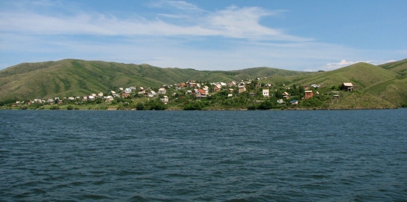 Берега Бухтарминского водохранилища
