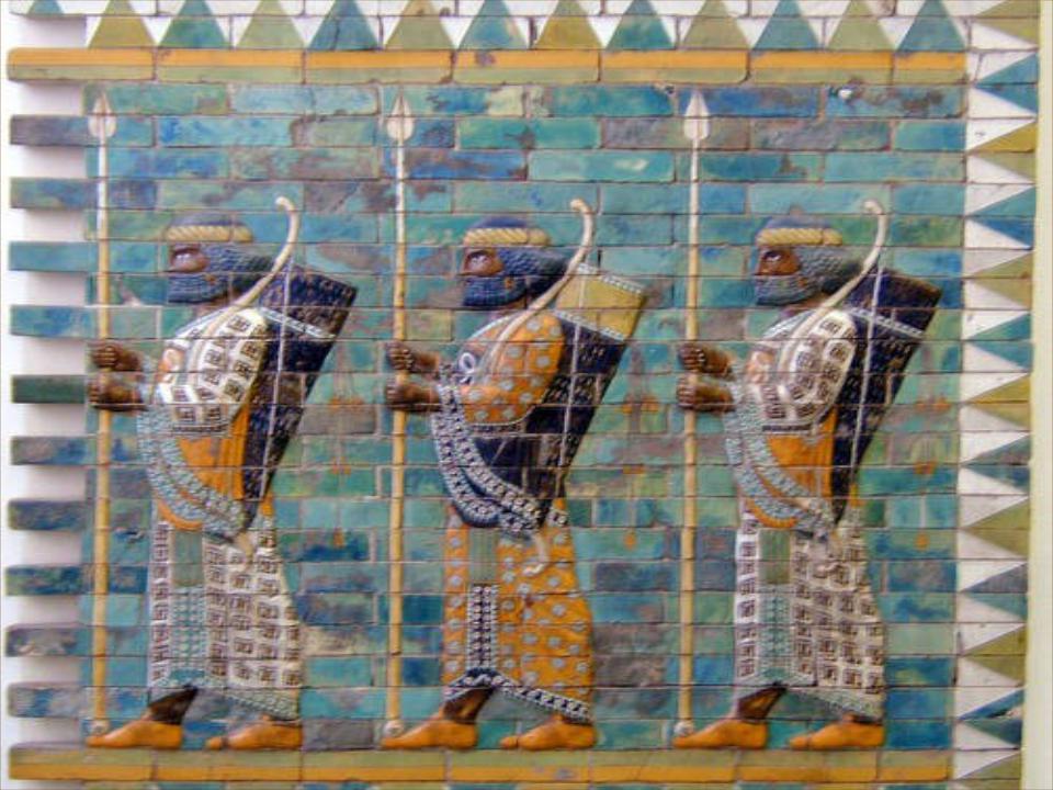 Изображение воинов Вавилона