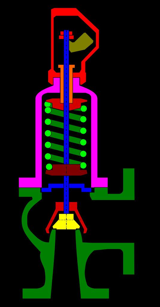предохранительный клапан конструкция