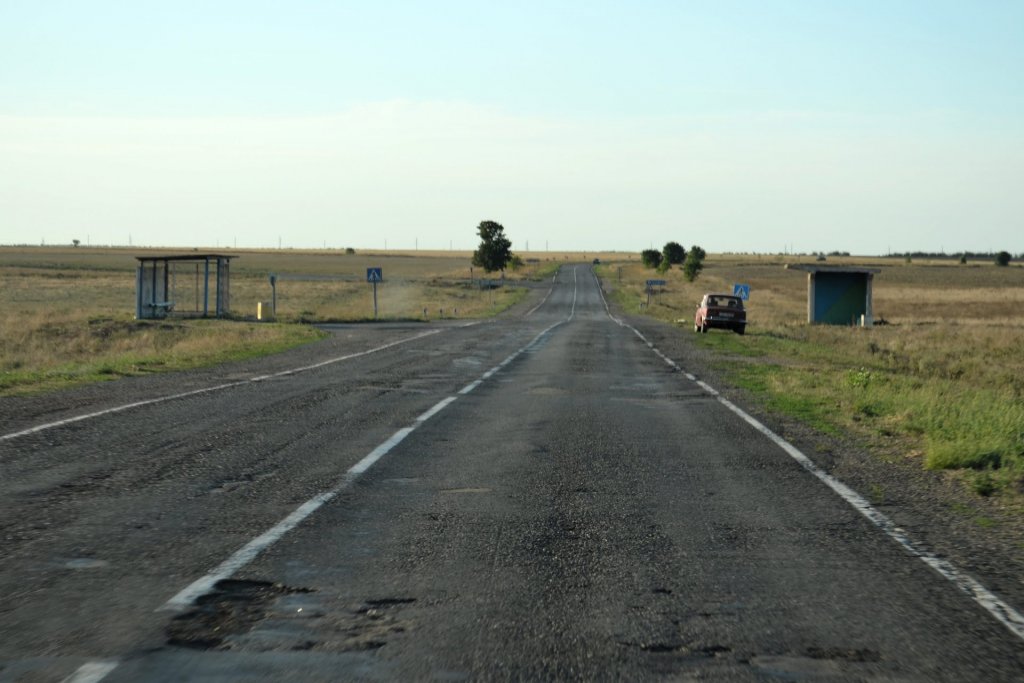 Плачевное состояние дорог в начале 2014 года