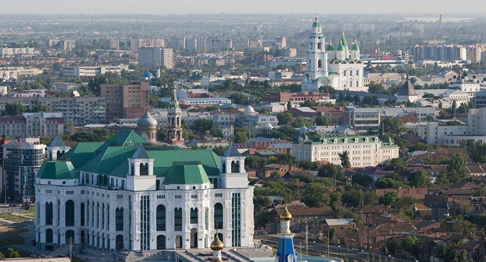 В городе Астрахань