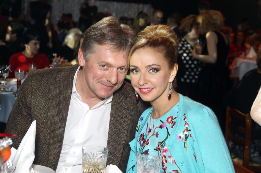 Екатерина Солоцинская и Дмитрий Песков