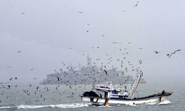 где находится желтое море расположение