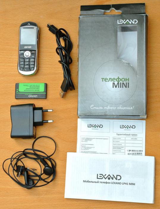 Комплектация Lexand LPH1 Mini