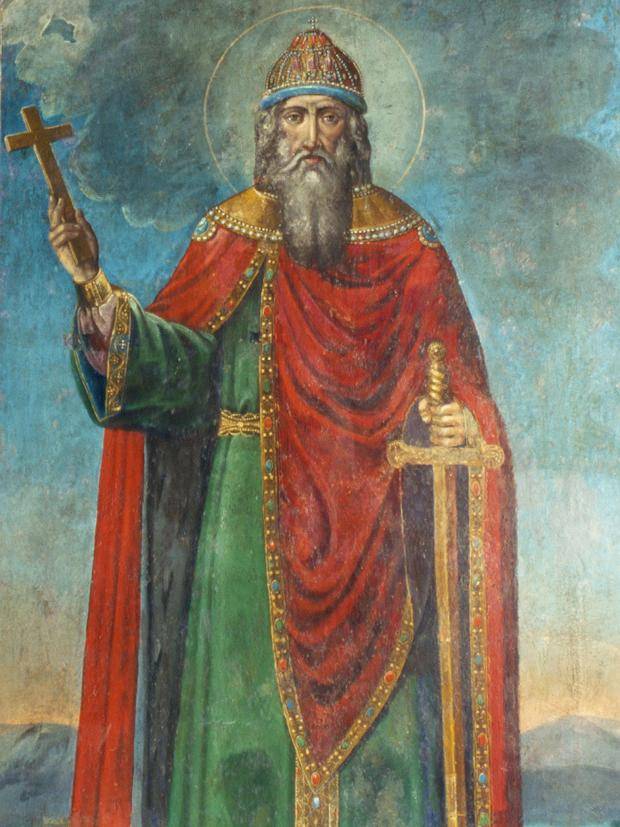 Владимир с крестом и мечом