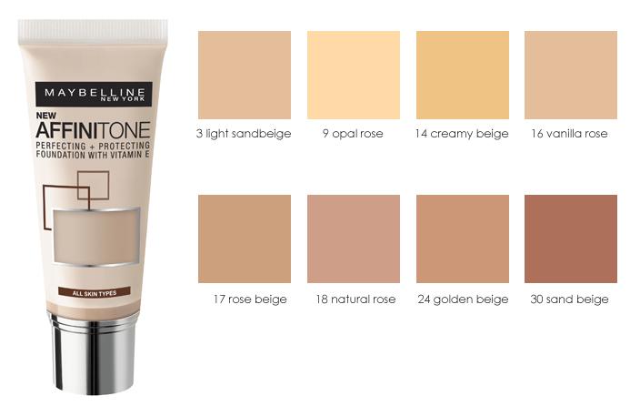 тональный крем maybelline affinitone