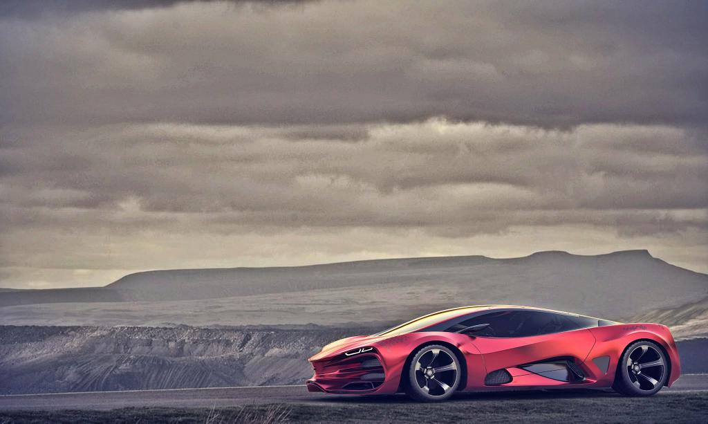 lada raven supercar concept