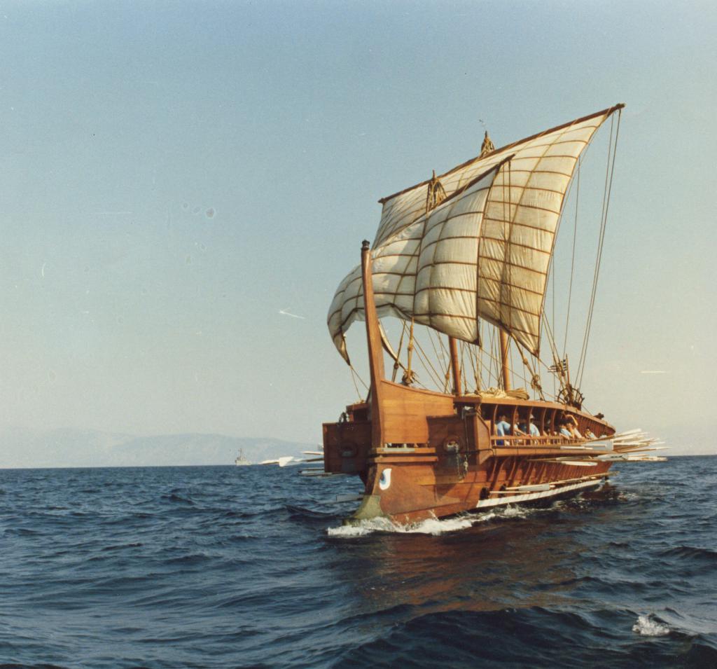 греческий корабль