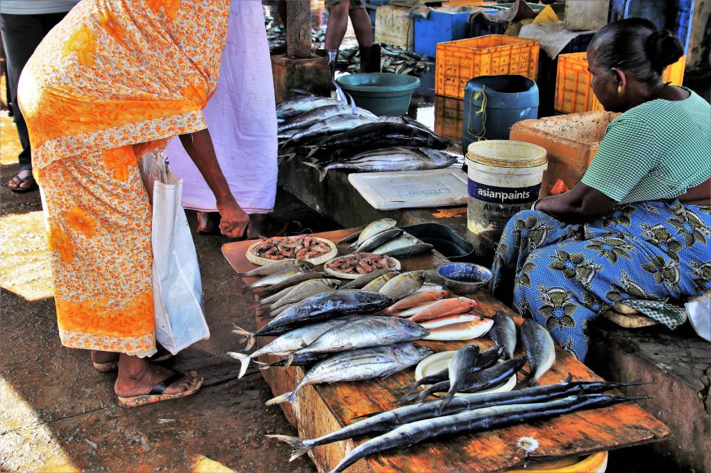 Рынок рыбы