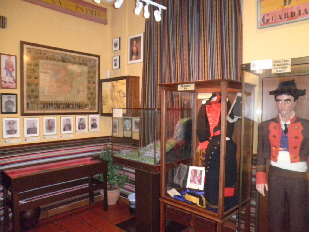 Экспозиция в музее бандольеро