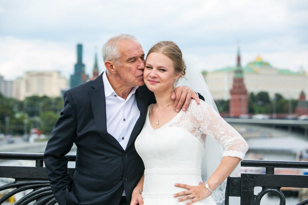 Сергей Гармаш с дочкой