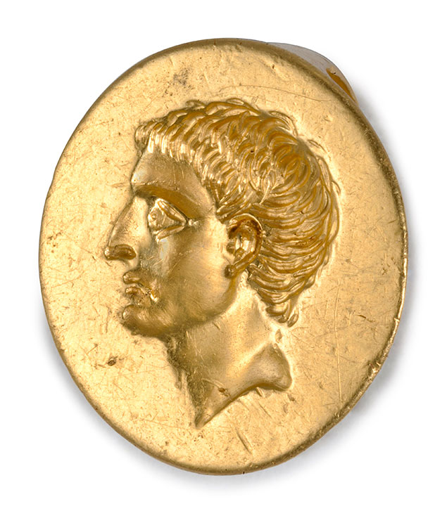 золотая монета греков