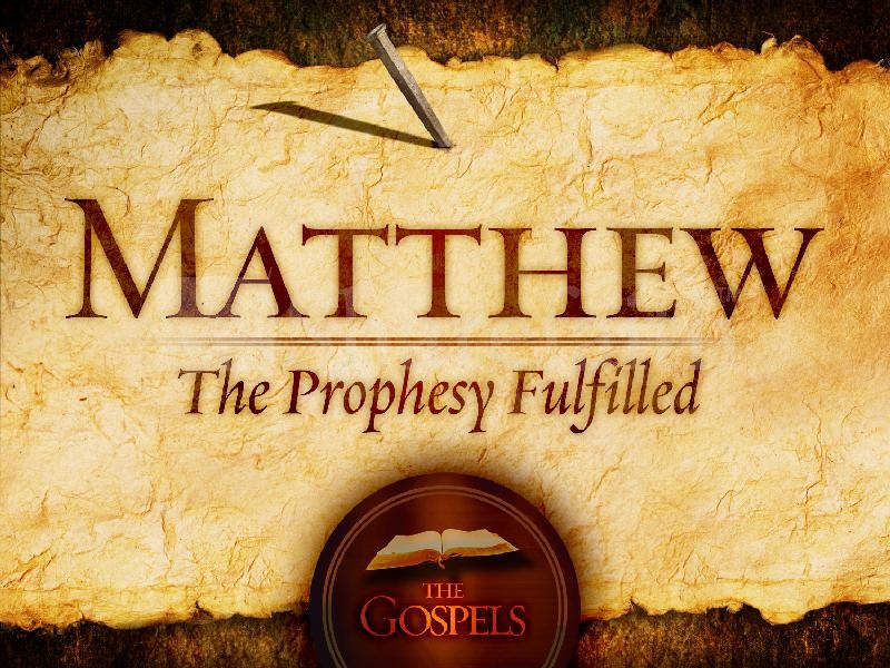 Евангелие от Матфея на английском