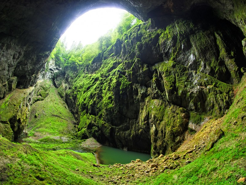 красота Моравского Карста