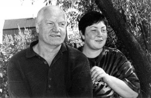 Степанов с женой Наташей