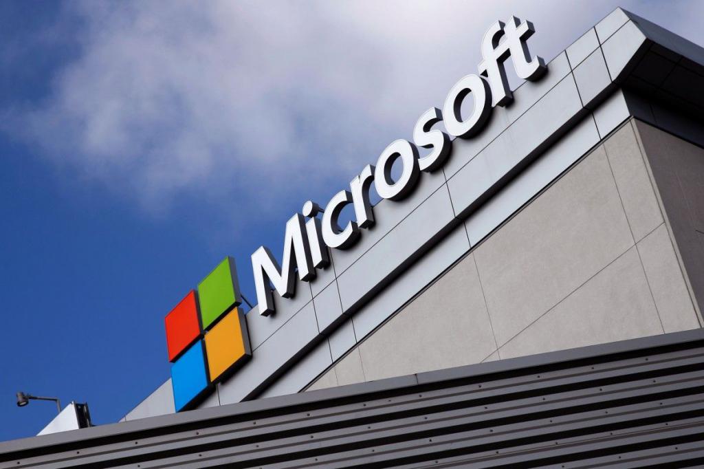 Логотип компании Microsoft 