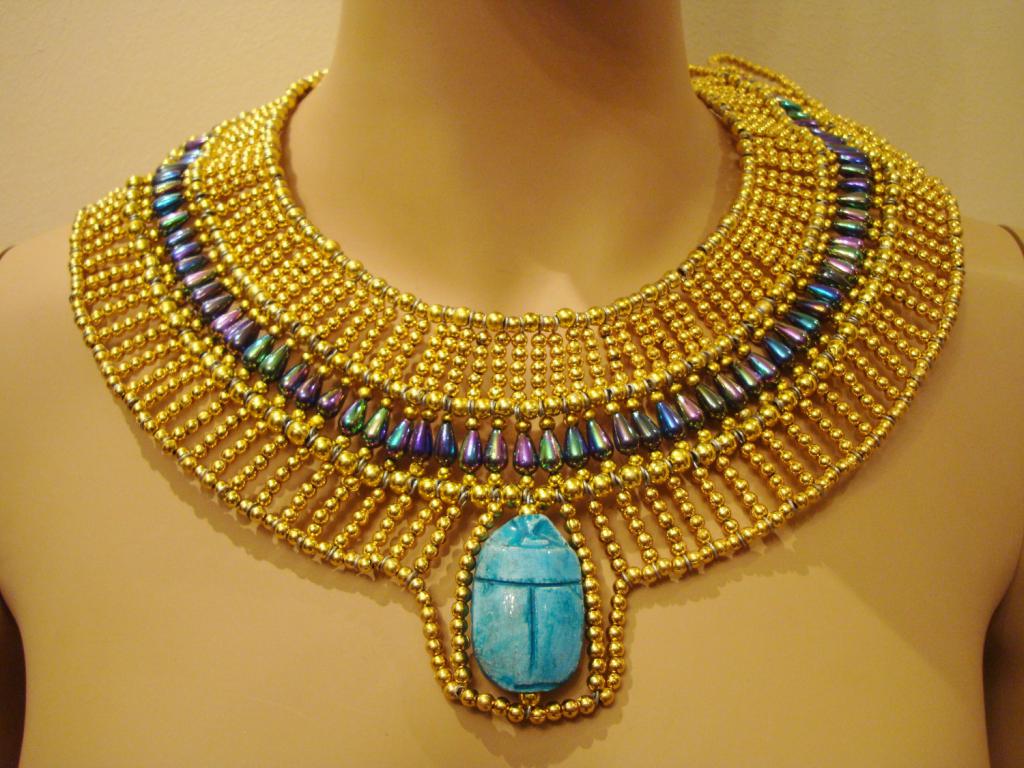 египетские ожерелья