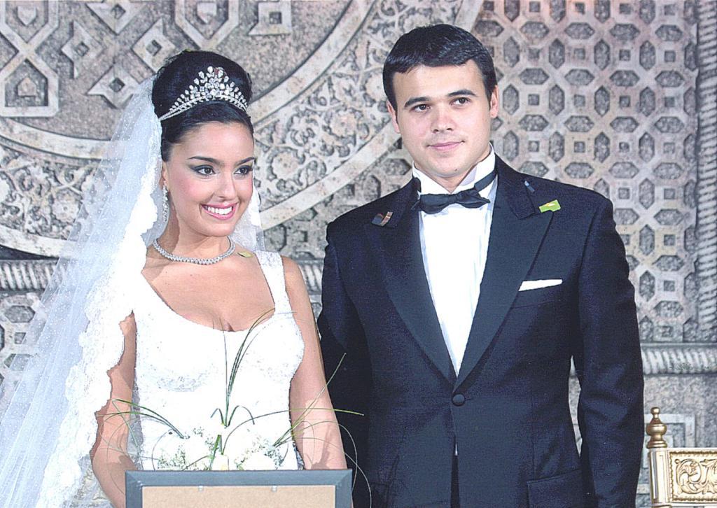 Лела Алиева с мужем