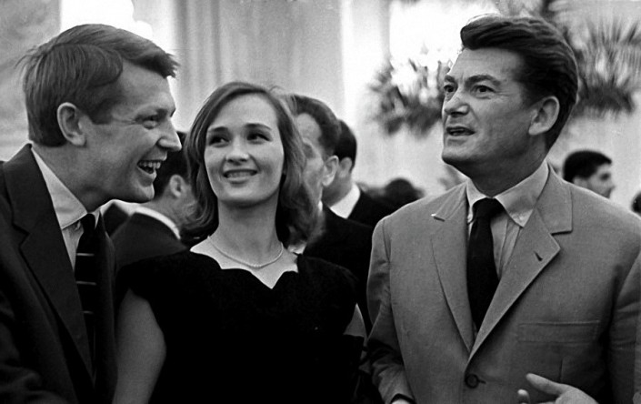 1963 год, Зинаида Кииенко с Олегом Стриженовым и Жаном Маре