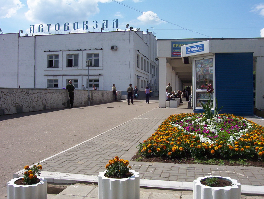 Владимирский автовокзал в центре города