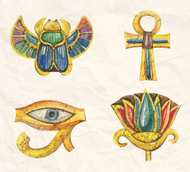 Элементы египетского орнамента