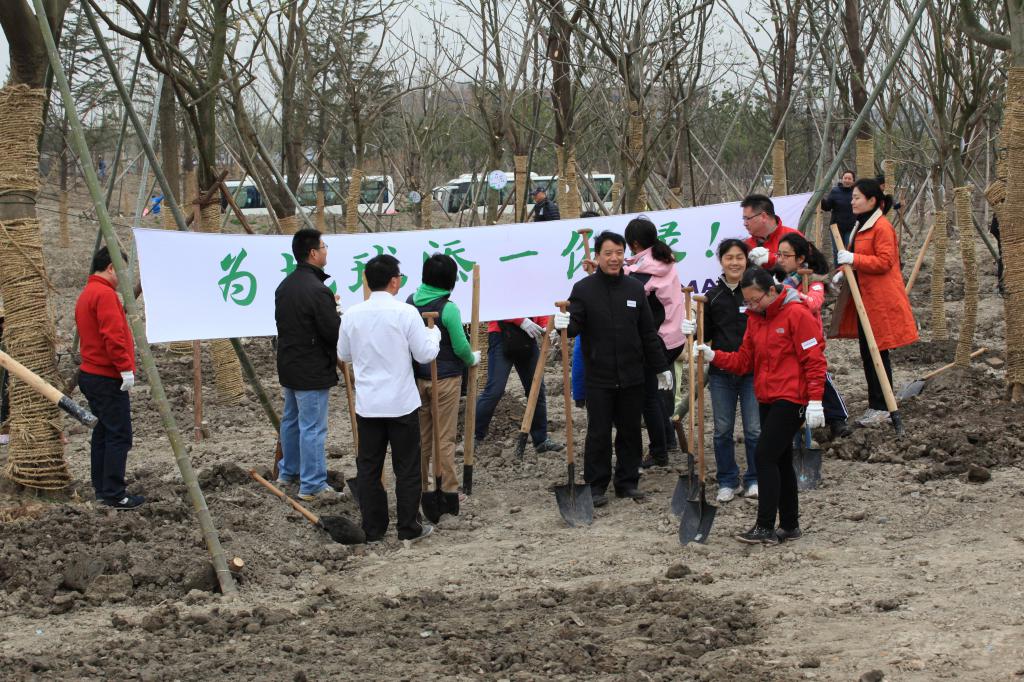 День посадки деревьев в Китае