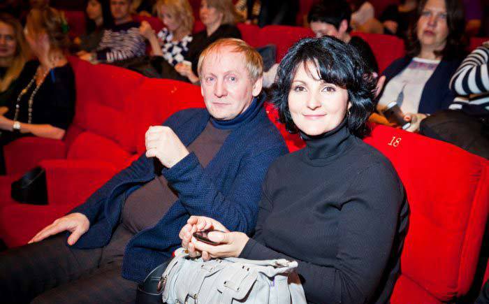 Виктор Вержбицкий с женой