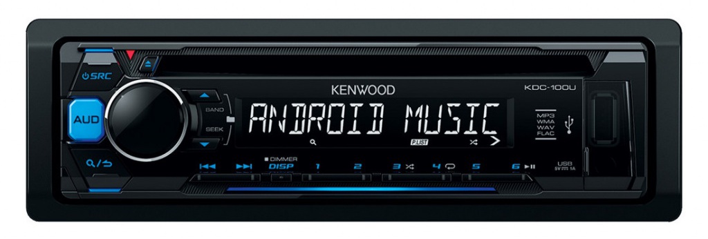 магнитола kenwood синяя