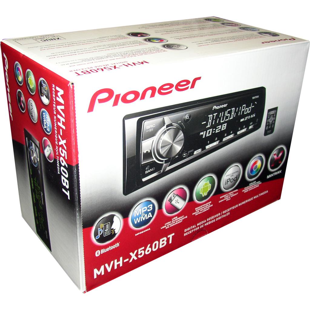 pioneer mvh x560bt инструкция