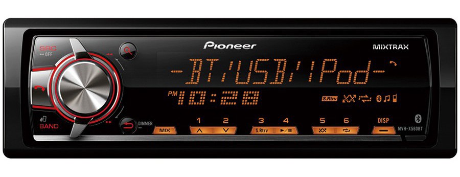 pioneer mvh x560bt характеристики и отзывы