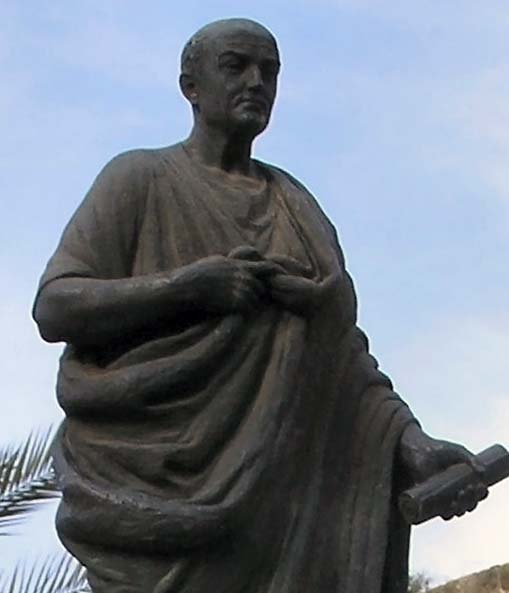 статуя Сенеки
